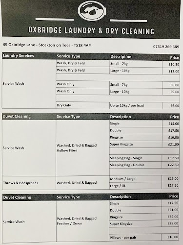 Oxbridge Laundry & Dry Cleaning Centre