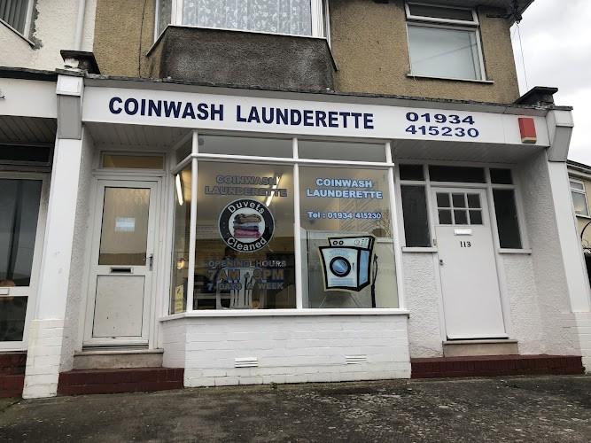 Coinwash launderette photo