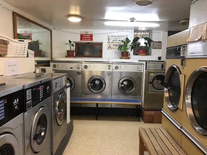Laundromat in London launderette photo