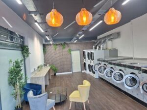 Tip Top Launderette and Dry Cleaners.