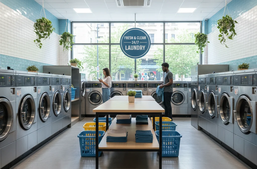 First Time at a Launderette? Complete Step-by-Step Guide
