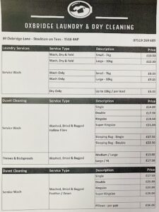 Oxbridge Laundry & Dry Cleaning Centre